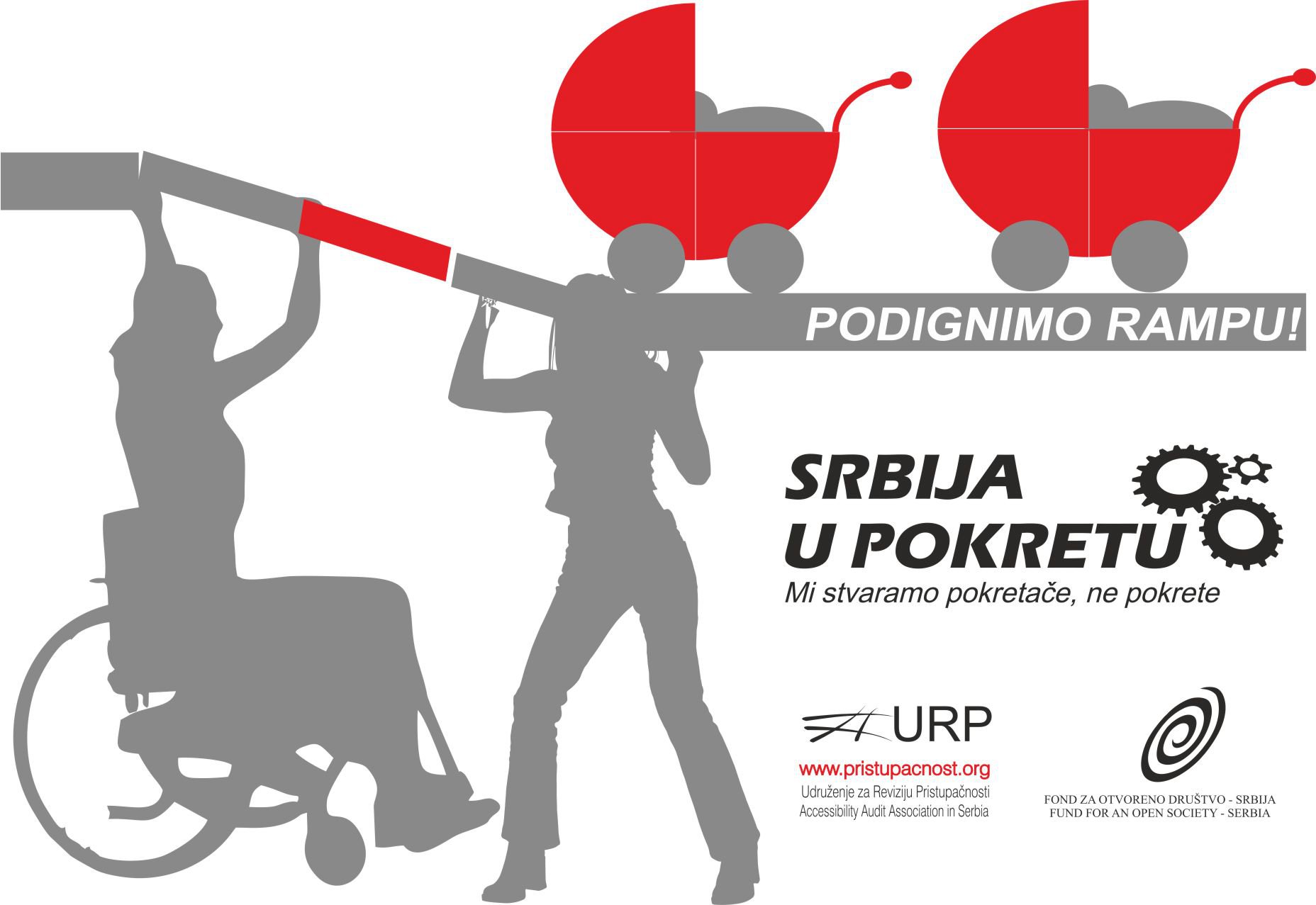 Projekat organizacije "Srbija u pokretu" PODIGNIMO RAMPU!